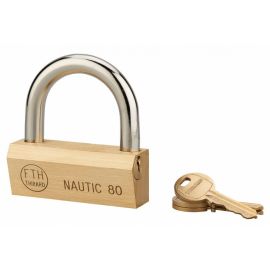 Cadenas Thirard Nautic 68 x 80 mm à clé - 00068801 photo du produit Principale M