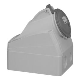 Prise saillie fixe P17 Legrand 3P+T 16 A 380 V à 415 V IP44 - 555158 pas cher Principale M