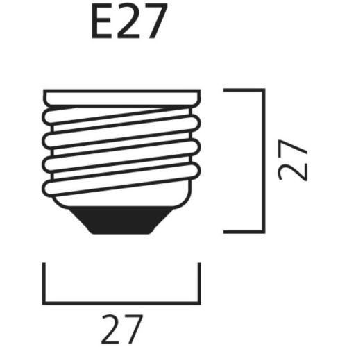 Lampe fluo-compacte MINI-LYNX SPIRALE Fast-Start 840 E27 15W - SYLVANIA - 0035217 pas cher Secondaire 1 L