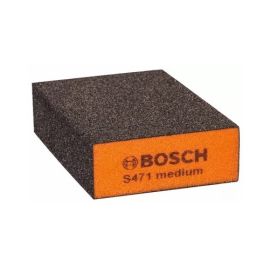 Éponge abrasive S471 Best for Flats & Edges pour ponçage manuel des bords 69x97x26mm moyen - BOSCH - 2608608225 pas cher Principale M