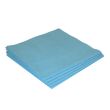 Chiffon microfibre bleue 40x40cm - 571997 pas cher