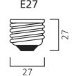 Lampe TOLEDO RT CANDLE V5 CL 470Lm 827 E27 SL - SYLVANIA - 0029374 pas cher Secondaire 2 S