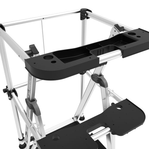 Plateforme RAPTOR 3 marches garde-corps lisses - TUBESCA-COMABI - 02274153 pas cher Secondaire 9 L