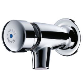 Robinet de lavabo temporis&eacute; mural TEMPOSTOP 1/2'' avec rosace - DELABIE - 746292 pas cher Principale M