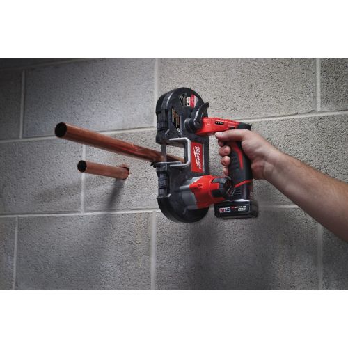 Scie à ruban 12V M12 BS-402C une main + 2 batteries 4 Ah + chargeur en coffret MILWAUKEE 4933441805 photo du produit Secondaire 3 L