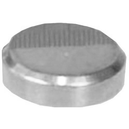 Cache vis plat diam&egrave;tre 16mm laiton chrom&eacute; bo&icirc;te de 10 - GUITEL - 9020D16S03 pas cher