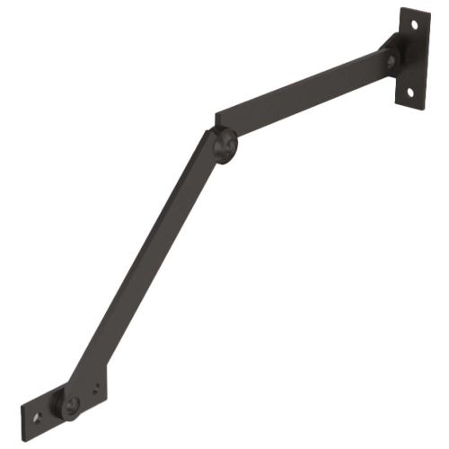 Compas &agrave; gauche acier zingu&eacute; noir - PINET - 2413323 pas cher