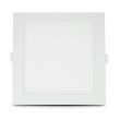 Plafonnier LED SLIMY CARRE blanc 200 x 200 mm 15 W 3000 K MIIDEX LIGHTING 77640 photo du produit