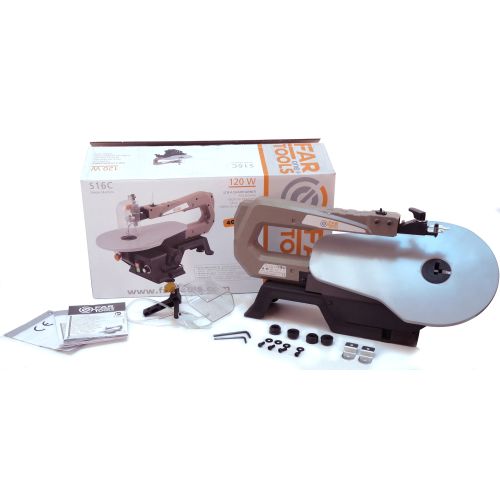 Scie à chantourner 120W S 16C table 413 x 253 mm inclinable 45° FARTOOLS ONE 113254 photo du produit Secondaire 1 L