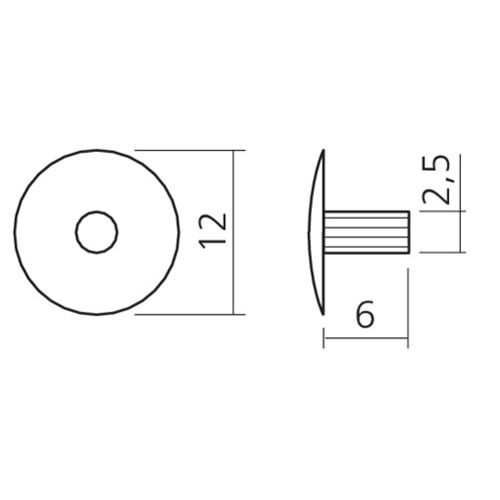 Cache vis blanc pour vis auto-tourillonnante paquet de 200 - LMC - CAC5080BL pas cher Secondaire 1 L