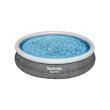 Piscine hors sol fast set ronde effet rotin 366 x 76 cm BESTWAY 57445 photo du produit