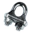 Serre-câble étrier 6mm acier zingué - CHAUBEYRE - 8360012 pas cher