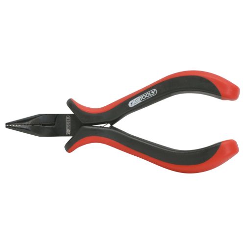 Pince électronique à bec demi-rond droit L 130 mm KS TOOLS 500.7021 photo du produit
