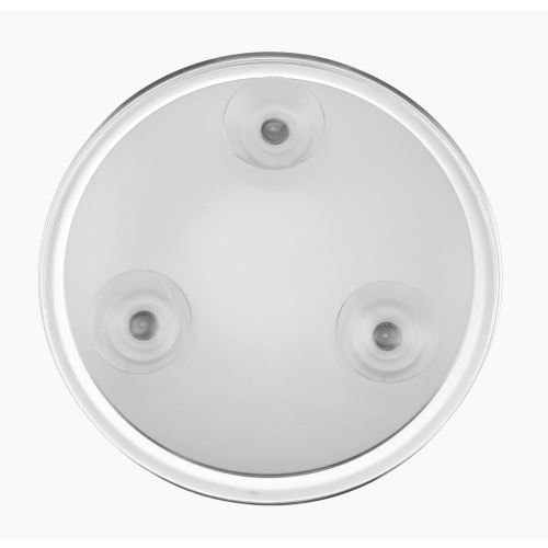 Miroir grossissant (x7) à ventouse blanc rond 15cm - PRADEL - 105753 pas cher Secondaire 1 L