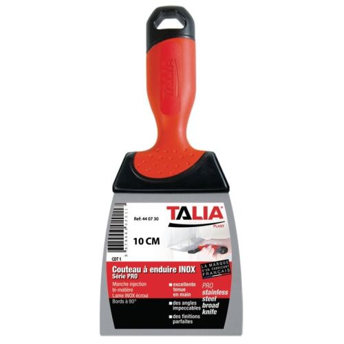 Couteau à enduire Inox 10 cm TALIAPLAST 440730 photo du produit