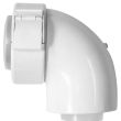 Coude 90&deg; pour chaudi&egrave;re condensation Visio - FRISQUET - F3AA40831 pas cher