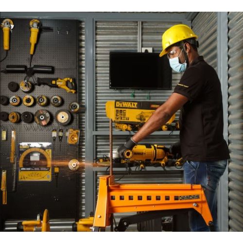 Meuleuse 2600 W interrupteur gâchette 230 mm DEWALT DWE4579-QS photo du produit Secondaire 13 L