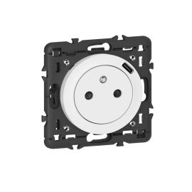 Prise surface CÉLIANE Legrand avec chargeur USB type-C blanc - 068127 pas cher Principale M