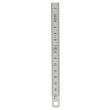 R&eacute;glet inox flexible 15cm - WILMART - 105002 pas cher