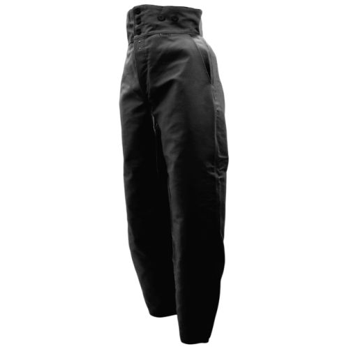 Pantalon largeot à tirants noir taille haute 38 - LE LABOUREUR - 2210-1100-1000-38 pas cher