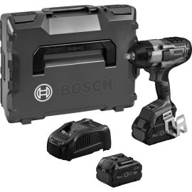 Boulonneuses 18V Bosch GDS18V-1000 Professional+ 2 batteries Procore 5,5 Ah+ chargeur + L-Boxx - 06019J8303 pas cher Principale M