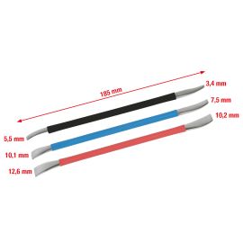Kit de leviers de précision KS Tools pour garnitures, 3 pièces - 911.8225 photo du produit Principale M
