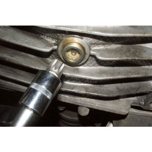 Douille tournevis 1/2'' XZN percé M16 longueur 55 mm KS TOOLS 911.1348 photo du produit Secondaire 1 L