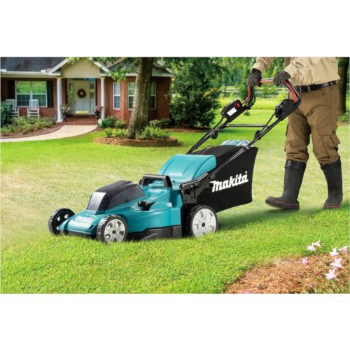 Tondeuse à gazon 2 x 18 V LXT 48 cm (sans batterie ni chargeur) MAKITA DLM481Z photo du produit Secondaire 12 L