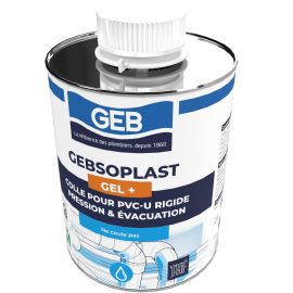 Colle Gebsoplast gel plus GEB pour raccord en PVC rigide photo du produit Principale M