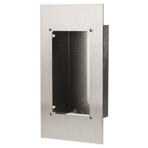 Fa&ccedil;ade inox pour platine JKDVF et JFDVF - AIPHONE - 140001 pas cher