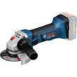Meuleuse d'angle 18 V GWS 18-125 V-LI Professionnal (sans batterie ni chargeur) + boîte en carton BOSCH 060193A307 photo du produit