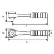 Cliquet composite 1/4'' PUSH - SAM OUTILLAGE - COMPOCLIC-1 pas cher Secondaire 1 S