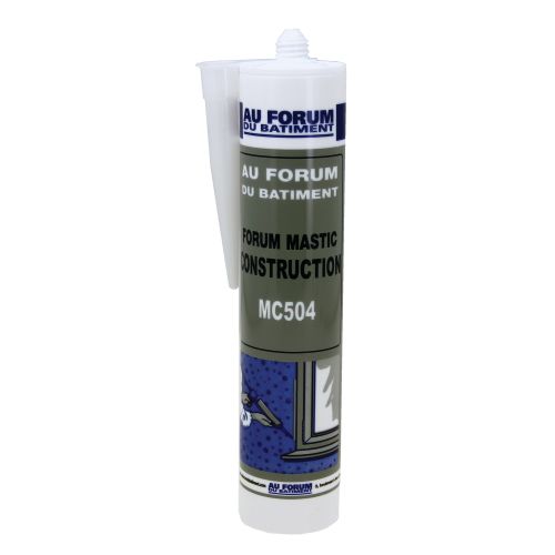 Mastic silicone construction MC504 blanc CONSTRUCTION-BL photo du produit Principale L