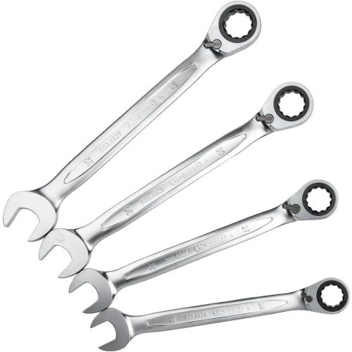 Jeu de 4 clés mixtes à cliquet réversible PL GEARPlus® de 24 à 32 mm KS TOOLS 503.4601 photo du produit