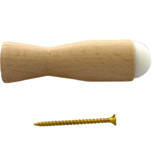 Butoir de plinthe bois de hêtre longueur 80mm - CIVIC INDUSTRIE - 19602263 pas cher
