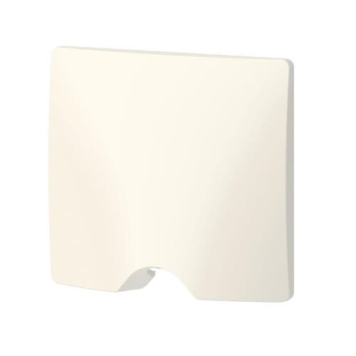 Sortie de câble IP21 DOOXIE livrée complète avec plaque finition blanc - LEGRAND - 600323 pas cher Secondaire 3 L