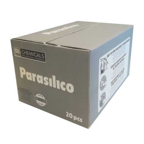 Silicone DL Chemicals Parasilico AM85-1 300 ml RAL 9010 blanc pur  100030 photo du produit Secondaire 4 L