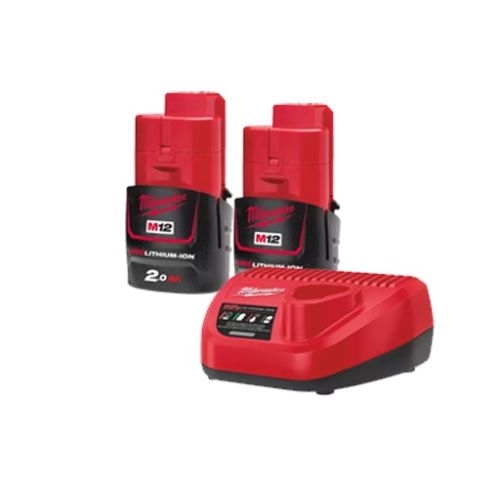 Perceuse à percussion 12V M12™ BPD-202C + 2 batteries 2 Ah + chargeur + coffret MILWAUKEE 4933441940 photo du produit Secondaire 2 L