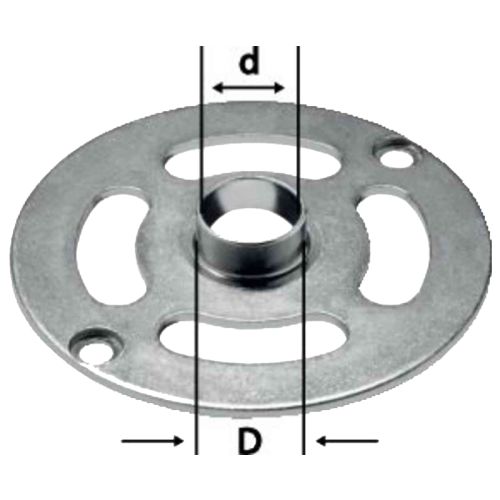 Bague de copiage KR-D 17/14 mm  OF 900 FESTOOL 486030 photo du produit