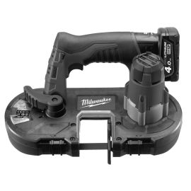 Scie à ruban 12V Milwaukee M12 BS-402C une main + 2 batteries 4 Ah + chargeur en coffret - 4933441805 pas cher Principale M