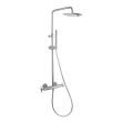 Colonne de douche thermostatique ADAGIO 915401RM250OC tube t&eacute;lescopique or bross&eacute; - RAMON SOLER - 91D306319 pas cher