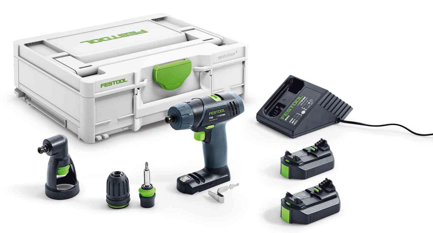 FESTOOL  Perceuse-visseuse sans fil TXS 2,6-Set - 576102