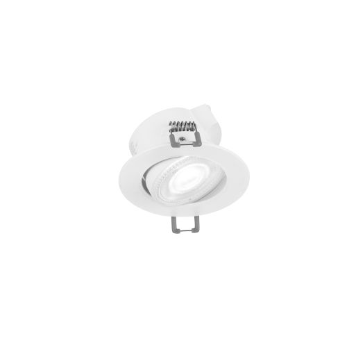 Spot encastré à LED intégré YOURHOME 500lm blanc IP65 3000K 830 pack de 3 - SYLVANIA - 90022 pas cher Secondaire 3 L