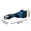 Sertisseuse 18V-32kN (sans batterie ni chargeur) en XL-BOXX BOSCH 06019M2100 photo du produit Secondaire 1 S