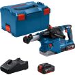 Perforateur SDS plus 18V GBH 18V-22 + GDE 18V-12 + 2 batteries 4Ah + chargeur + coffret L-BOXX - BOSCH - 611924003 photo du produit