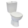 Cuvette WC POLO PLUS au sol sortie horizontale ROCA A342197000 photo du produit