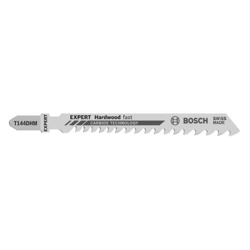 Lames de scie sauteuse Carbure T144 DHM endurance for wood - BOSCH EXPERT - 2608900541 pas cher