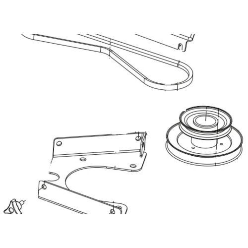 Kit pour collecteur de bac 54'' (Z454X) HUSQVARNA 598390401 photo du produit Secondaire 4 L