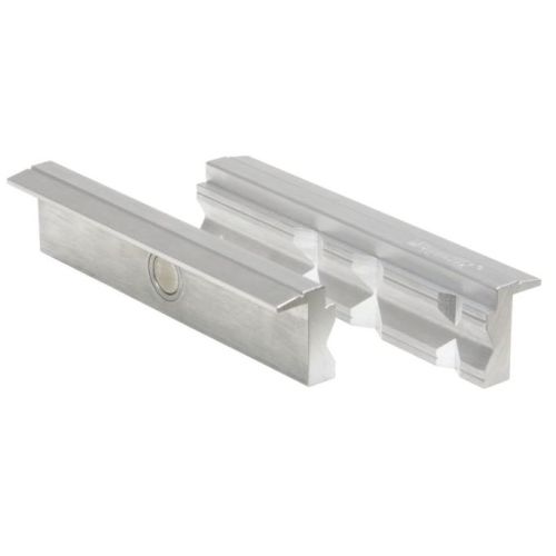 Paire de mors aimantés rainurés en V aluminium 125 mm KS TOOLS 914.0074 photo du produit Principale L