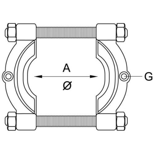 D&eacute;colleur de roulements envergure 22-115 mm KS TOOLS 605.0503 photo du produit Secondaire 2 L